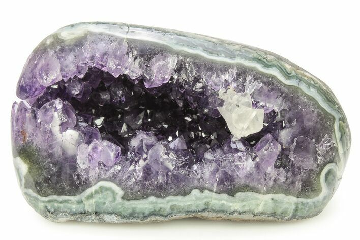 Dark Purple Amethyst Geode - Uruguay #275653